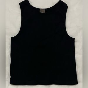 Dynamic Seamless Apparel High Neck Ribbed Crop Tank - OS